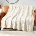 Livhil Large Soft Leopard Blanket (60"x70"), Warm Reversible Cheetah