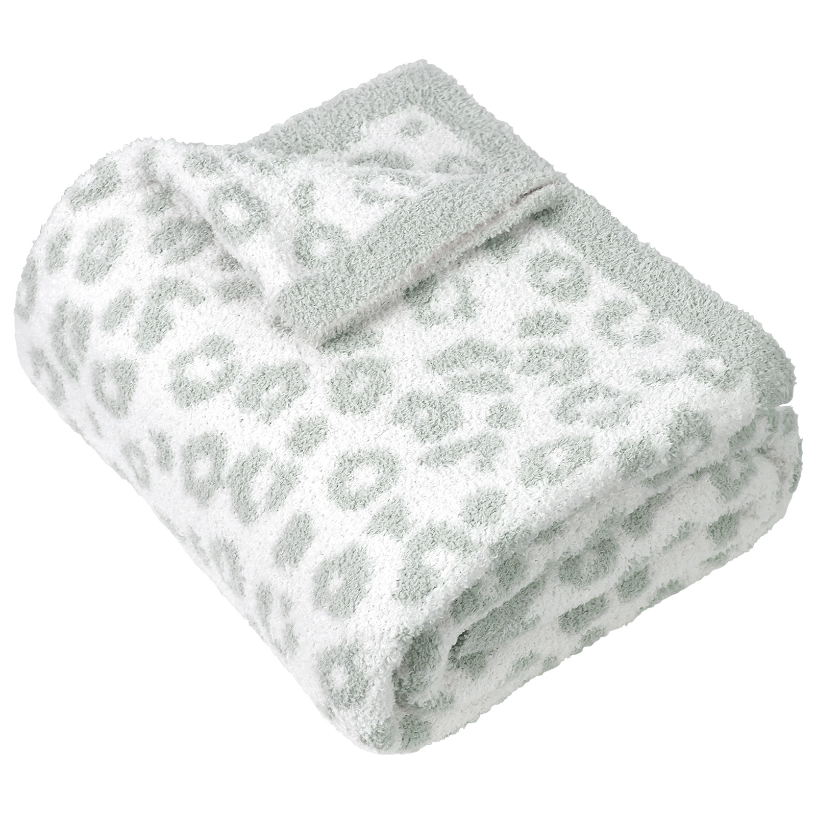 DII Modern Cotton Leopard Print Blanket Throw with Fringe For Chair