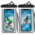 thumbnail image 1 of Livhil Waterproof Dry Bag and Waterproof Cell Phone Bag for Outdoor Water Sports, Boating, Hiking,Kayaking,Fishing (2 * Phone case(Clear)), 1 of 7