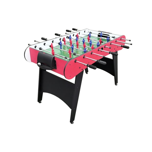 LiviNest 4-Foot Foosball Table, Compact Indoor Table Soccer with Easy Assembly, 48-Inch Game Table for Family, Kids, and Adults