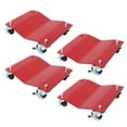 thumbnail image 1 of LiviNest 4PACK 2500lbs Steel Vehicle Dollies: Professional Car Tire Skates with Dual Brakes & Swivel Casters - Heavy Duty Automotive Moving Equipment for Classic Car Restoration & Garage Workshop Use, 1 of 6