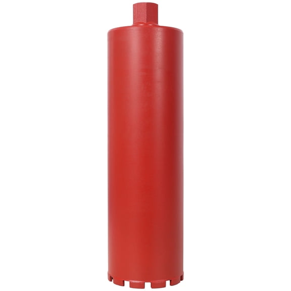 LiviNest 5 Inch Diamond Core Drill Bit: 1-1/4"-7 Thread for Concrete with Rebar - Heavy-Duty 400mm Depth for HVAC & Plumbing Installation - Professional Construction & Renovation Tool