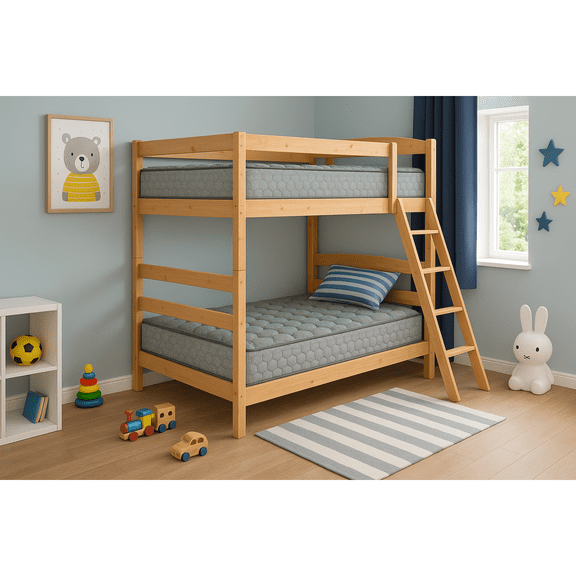LiviNest 7" Thin Mattress for Bunk Beds: Medium Comfort Twin XL Mattress - Space-Saving Foam Mattress for Kids & Guest Rooms - Compact 7-Inch Height for Tight Spaces