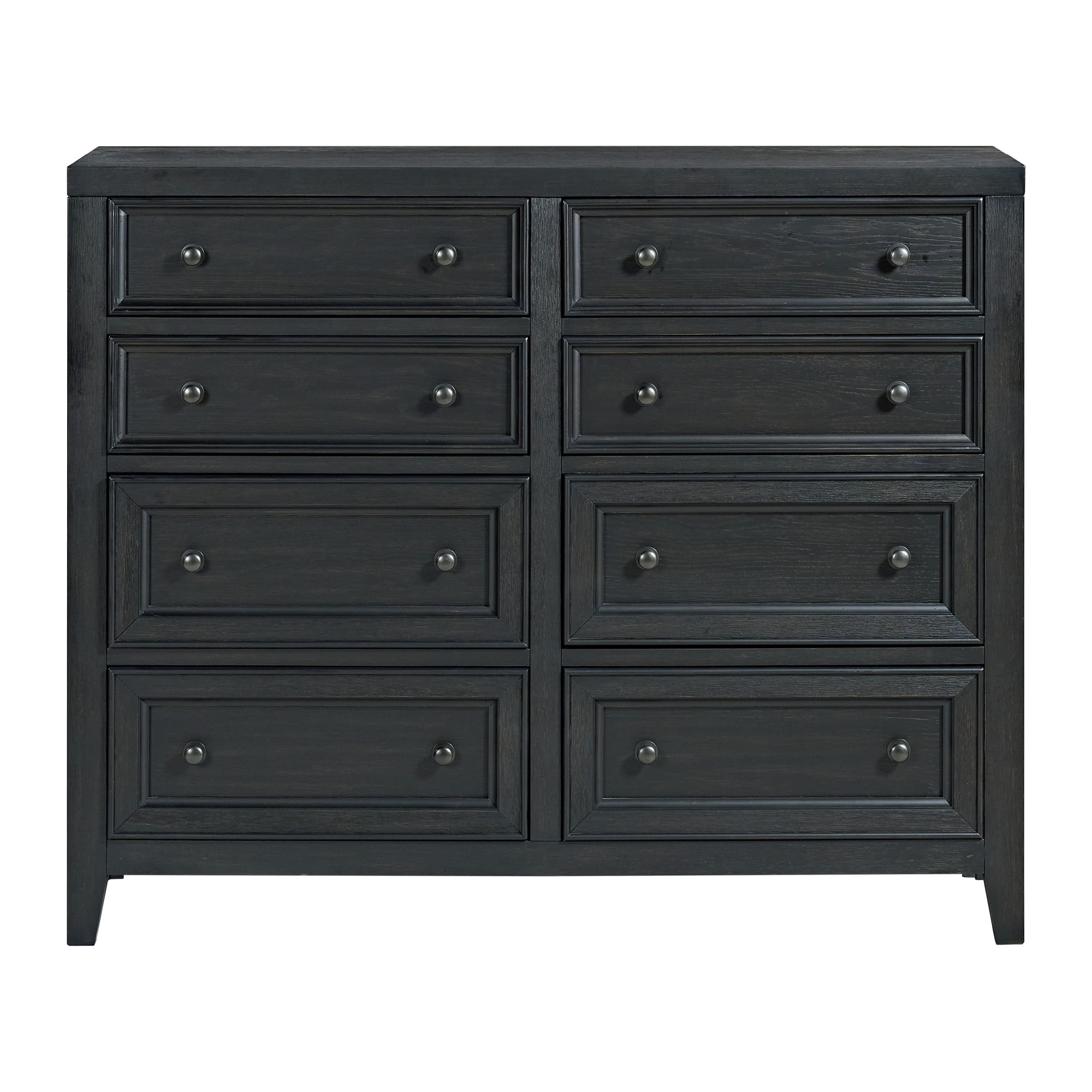 Photo inspiration: Picture Idea: Livinest 8 Drawer Dresser For Small Apartments Black Wood Storage