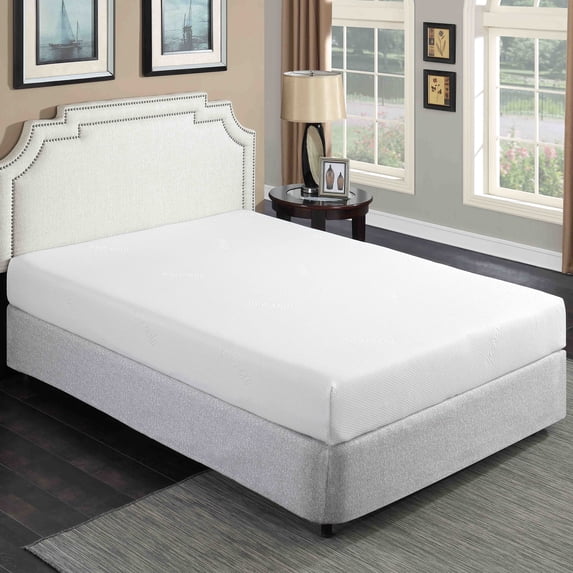 LiviNest 8 Inch Gel Memory Foam Mattress: Cooling Plush Support for Hot Sleepers - Twin Size Bed in a Box with CertiPUR-US Foam