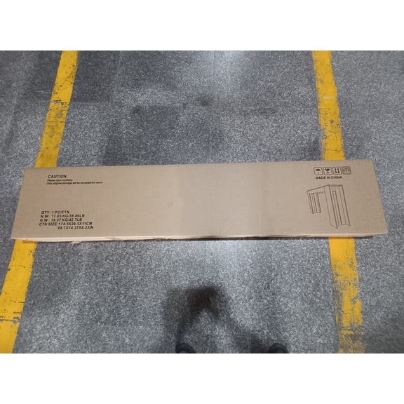 LiviNest Extra-Long Console Table for Narrow Spaces: 62.99-Inch Sofa Table - Farmhouse Style Oak Finish for Living Room Hallway & Foyer - 200lb Sturdy MDF Surface