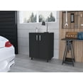 thumbnail image 1 of LiviNest Garage Storage Cabinet with Lock: Heavy Duty Double Door Tool Organizer - 4 Caster Wheels & 3 Adjustable Shelves for Professional Tools & Workshop Organization, 1 of 6