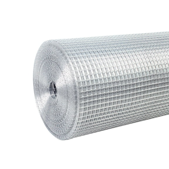 LiviNest Hardware Cloth 1/4 Inch 48in x 50ft - Hot-Dip Galvanized After Welding Metal Wire Fencing Roll for Backyard Homesteaders: Secure Chicken Coop & Raised Garden Bed Protection - 23 Gauge Welded