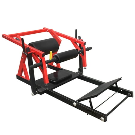 LiviNest Harness-Free Hip Thrust Machine: 1-Pull Locking Bar for Home Gym Safety - 4-Angle Adjustable Pedals for Glute Muscle Building & Butt Shaping - Heavy Duty Steel Frame with Double-Sided Weight
