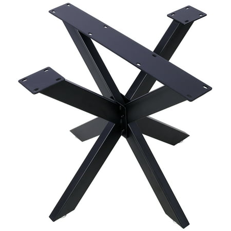 LiviNest Industrial Spider Table Base: 500lb Heavy Duty Steel Frame - Zero Wobble Support for Wood & Stone Tops - DIY Dining Desk & Coffee Table Legs