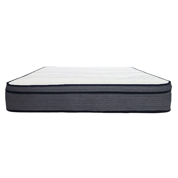 LiviNest King Size Hybrid Mattress: 14 Inch Multi-Layer Foam & Pocket Coil Support for Pressure Relief & Motion Isolation - Boxed Delivery for Easy Setup in Bedroom