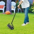 thumbnail image 1 of LiviNest Manual Lawn Aerator for Home Yards: 58-Inch No-Bend Handle - Adjustable Weight for 2-Inch Deep Aeration - Heavy-Duty Iron Construction for Residential Lawns & Gardens, 1 of 6