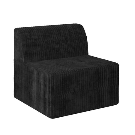 LiviNest Modular Sectional Sofa: Modern Minimalist Corduroy Couch for Small Spaces - Space Efficient Design & No Assembly Required for Apartments & Lofts