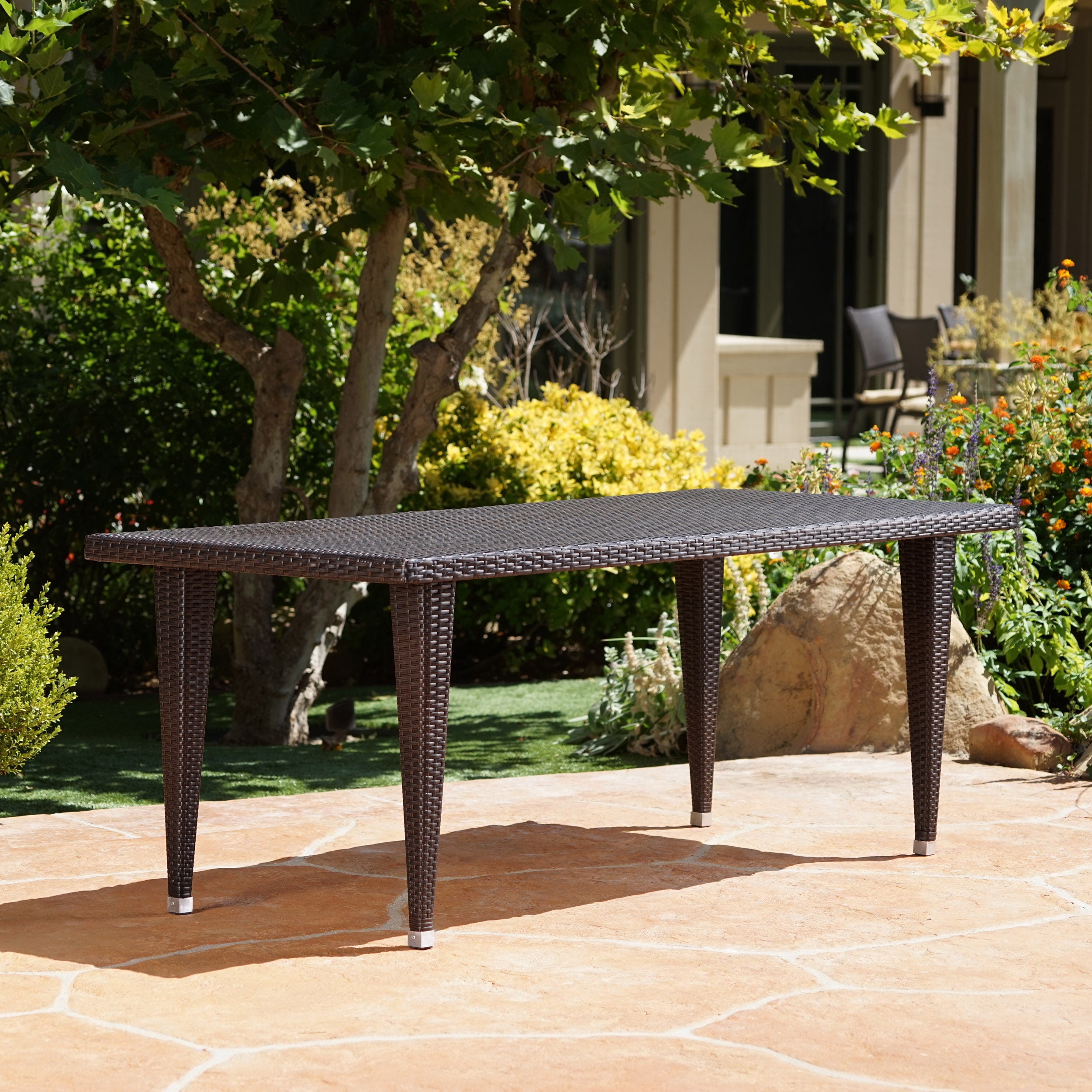 LiviNest Outdoor Dining Table for 8: 73.5