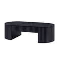 thumbnail image 1 of LiviNest Oval Coffee Table for Small Living Room: 51.18 Inch Compact Table with Hidden Drawer - Space-Saving Modern Design for Apartments & Urban Homes, 1 of 6