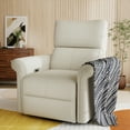 thumbnail image 1 of LiviNest Power Swivel Rocker Recliner Chair: 270° Swivel & 30° Rocking Glider with Dual USB Ports - Compact Fabric Recliner for Small Spaces Gaming Setup & Home Theater Living Room, 1 of 6