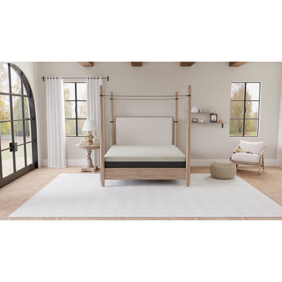 LiviNest Queen Gel Memory Foam Mattress: 12-Inch Layered Support for Pressure Relief - 3" Soft Gel & 3lb Gel Memory Foam - Tight Top Design for Back Pain & Couples