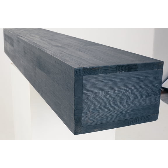 LiviNest Rustic Wood Fireplace Mantel: 50-lb Floating Shelf - 72-Inch Wall-Mounted Display for Family Photos & Holiday Decor - Solid Cedar Wood Farmhouse Style