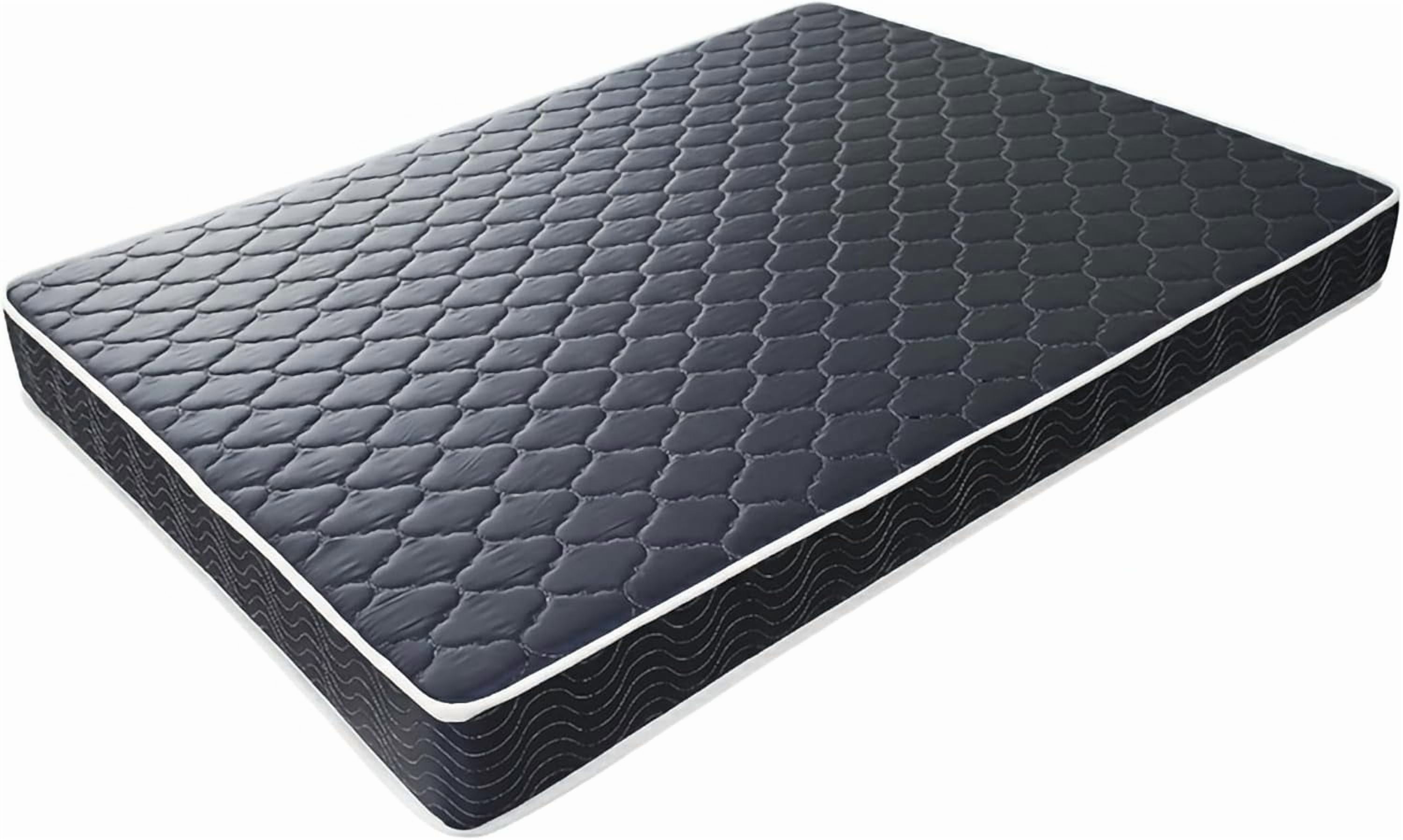 LiviNest Twin Waterproof Mattress: 6-Inch High-Density Foam Support - Navy Blue Diamond-Quilted Breathable Fabric for Cool Sleep - Ideal for Dorm Room & Small Apartment
