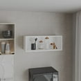 thumbnail image 1 of LiviNest Wall Shelf Kitchen Storage Cabinet - Modern White Floating Shelf with Spacious Storage - Wall Mounted Organizer for Small Apartments & Kitchen Essentials, 1 of 6