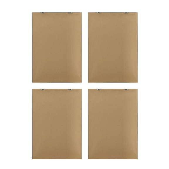 LiviNest Wall Storage Bags: Brown Paper Hanging Organizers - Minimalist Home Office & Craft Room Organization for Small Spaces & Apartment Living