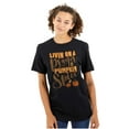 thumbnail image 1 of Livin on A Prayer and Pumkin Spice Women's Graphic T Shirt Tees Brisco Brands S, 1 of 1