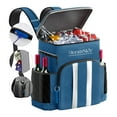 Living+ 54-Can Insulated Backpack Cooler – Leak-Proof, Lightweight ...