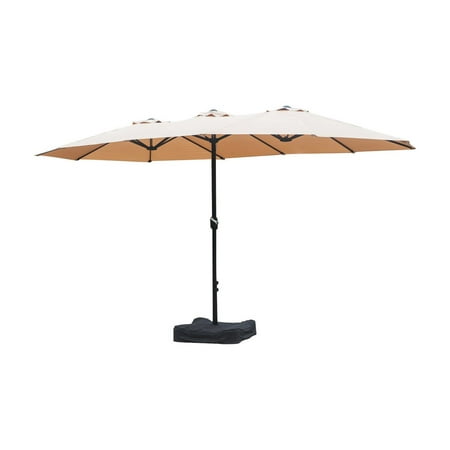 Living Accents 8014534 181.1 Octagon Living Accents Triple Canopy Patio Umbrella