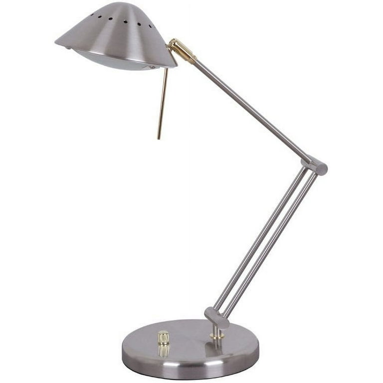 Living Accents 16534-006 Adjustable Halogen Desk Lamp for Office