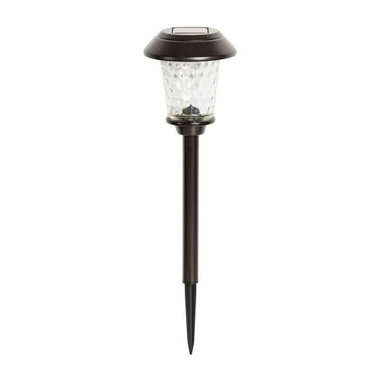 Oil rubbed bronze led 2024 solar path lights