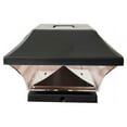 thumbnail image 1 of Living Accents 82382 Post Cap Light, Black, 1 of 4