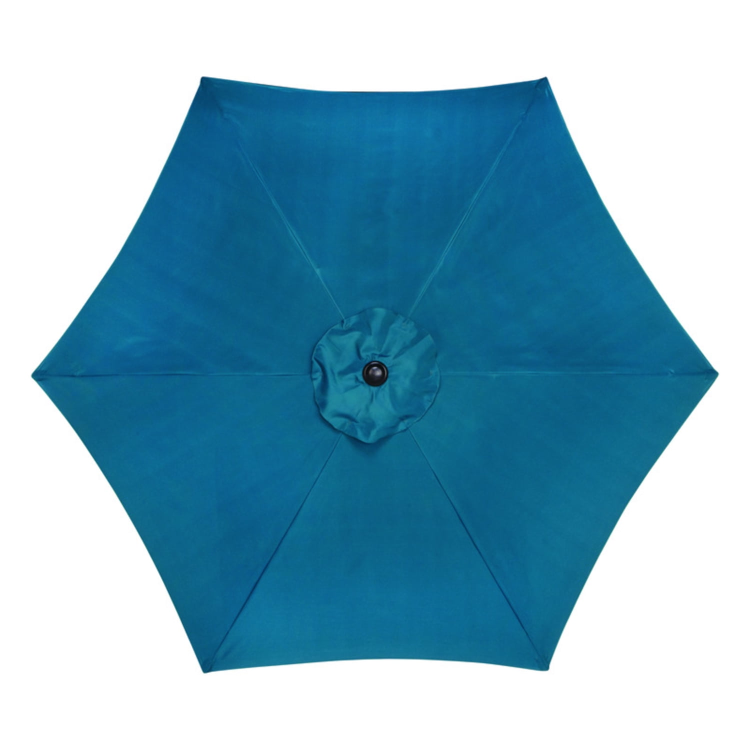 Ocean Blue 9 ft. Tiltable Steel Market Umbrella