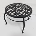 thumbnail image 1 of Living Accents 8104236 9 in. Cast Iron Plant Stand, Black, 1 of 1