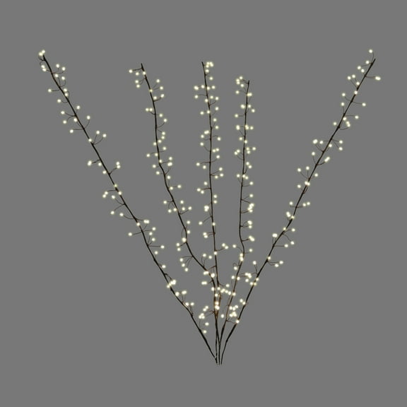 Living Accents 9002072 38 in. Iron Branch Outdoor Decoration, Brown