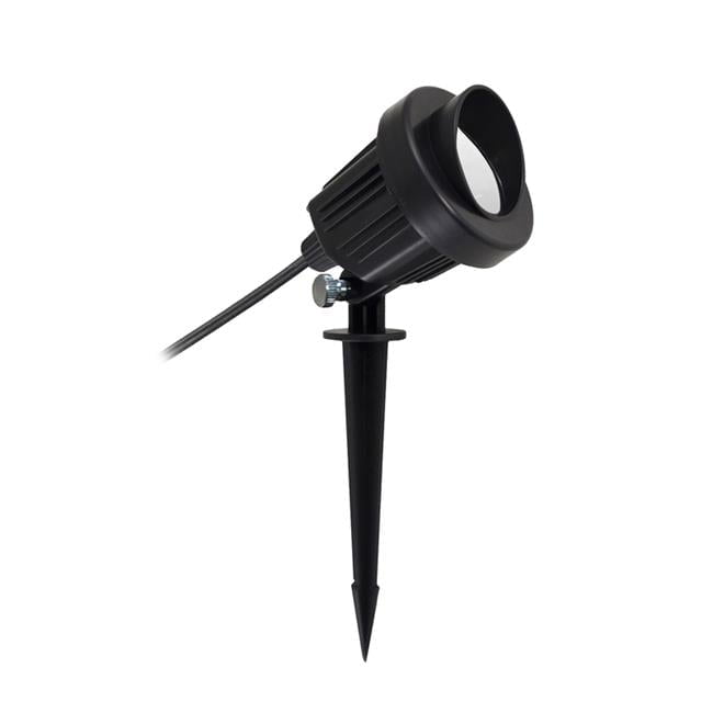 Living Accents Black LED Low Voltage Stake Light with Clear Lens