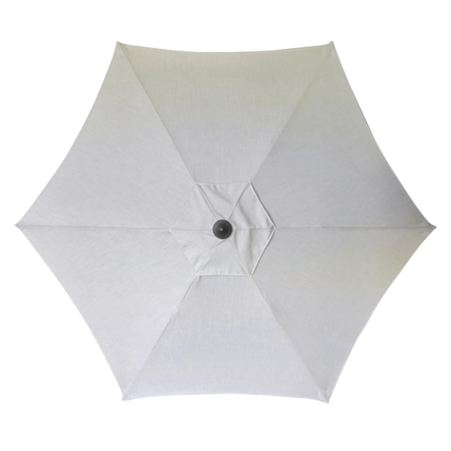 12 double layer patio umbrella 12FT Round Sunbrella Cantilever Umbrella with Base