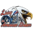 thumbnail image 1 of Living American Dream Novelty Sign | Indoor/Outdoor | Funny Home Décor for Garages, Living Rooms, Bedroom, Offices | SignMission personalized gift Wall Plaque Decoration, 1 of 5