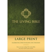Living Bible Paraphrased-LIV-Large Print, Hardcover