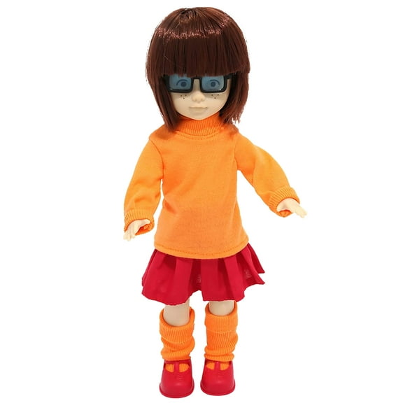 Living Dead Dolls LDD Presents Velma Doll (Contains Part to Build Scooby-Doo!)