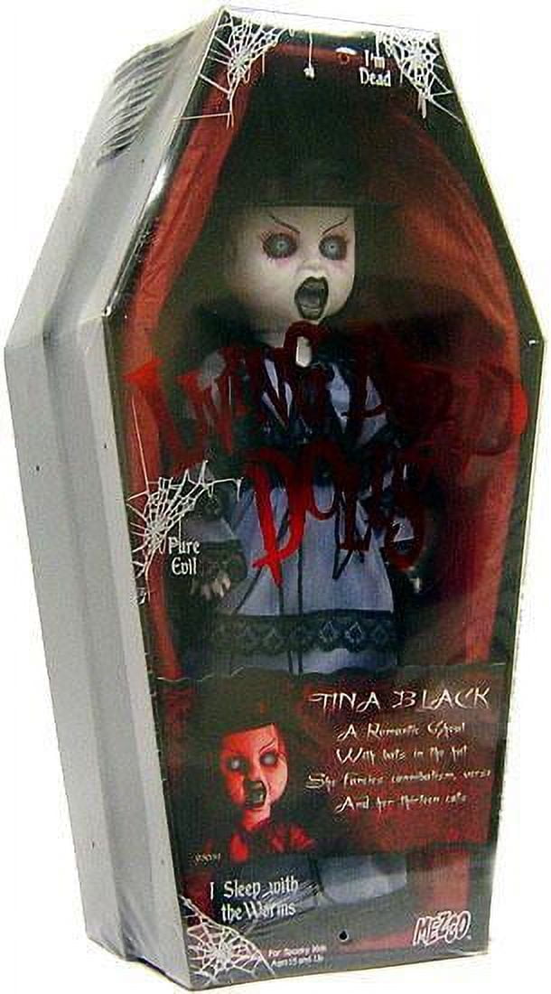 Living Dead Dolls Series 10 Tina Black Doll - Walmart.com