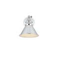 thumbnail image 1 of Living District Bentley 1-Light Cone Metal Bath Sconce in Chrome, 1 of 6