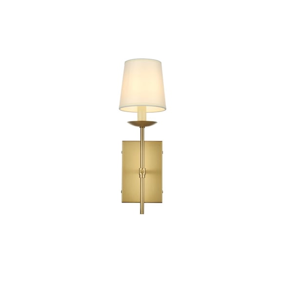 Living District Eclipse 4.5 inch Wall Sconce in Satin Gold