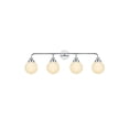thumbnail image 1 of Living District Hanson 37 inch Wall Sconce in Chrome, 1 of 8