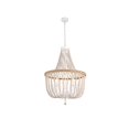 thumbnail image 1 of Living District Jolie 24 Inch Beaded Pendant In Antique White, 1 of 8
