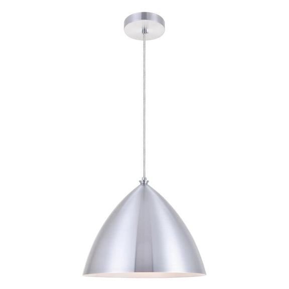 Living District Kenneth 1 Light Burnished Nickel Pendant
