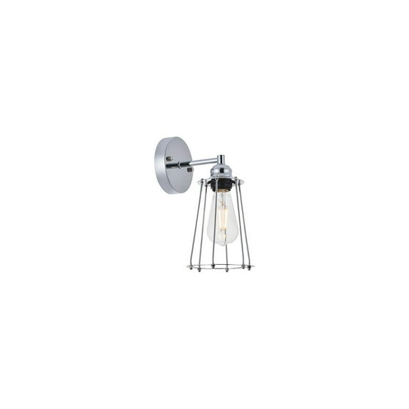 Living District Auspice 1 light chrome Wall Sconce