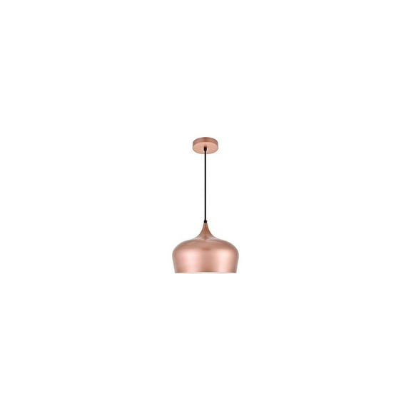 Nora 1 Light Honey Gold Pendant