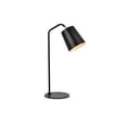 thumbnail image 1 of Living District Leroy 1-Light Modern Metal Table Lamp in Black, 1 of 7
