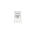 thumbnail image 1 of Living District Merrick 1-Light Iron & Glass Bath Sconce in Chrome/Clear, 1 of 6
