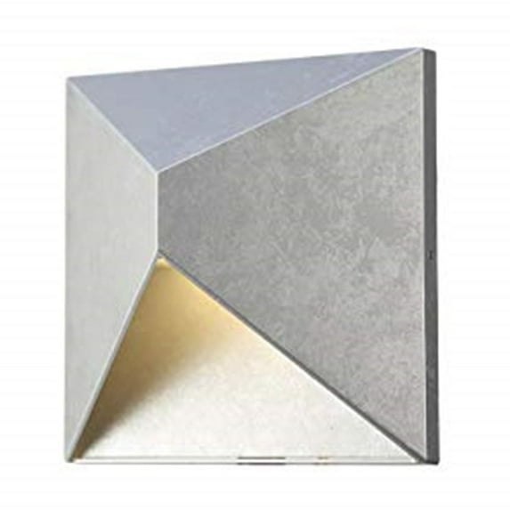 Living District Olympos Die Cast Aluminum Outdoor Led Lamp in Silver